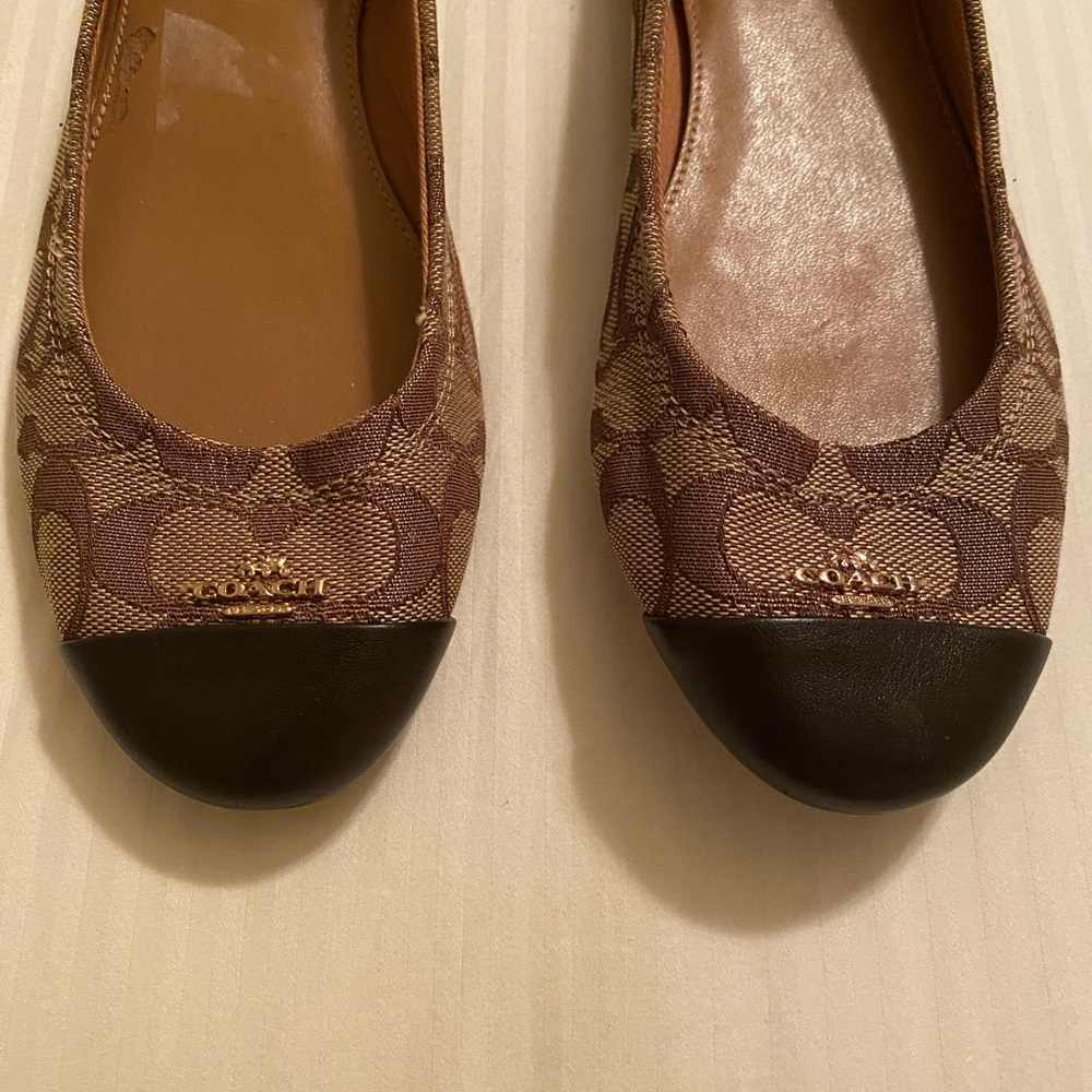 Coach flats 🥿🌷🥰 Size 8 1/2 - Picture 2 of 10